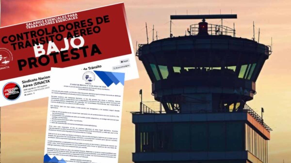 Controladores aéreos de México convocan a huelga a semanas del Mundial