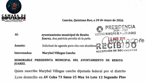 Marybel Villegas pide información y claridad sobre posible proyecto de fotomultas en Cancún