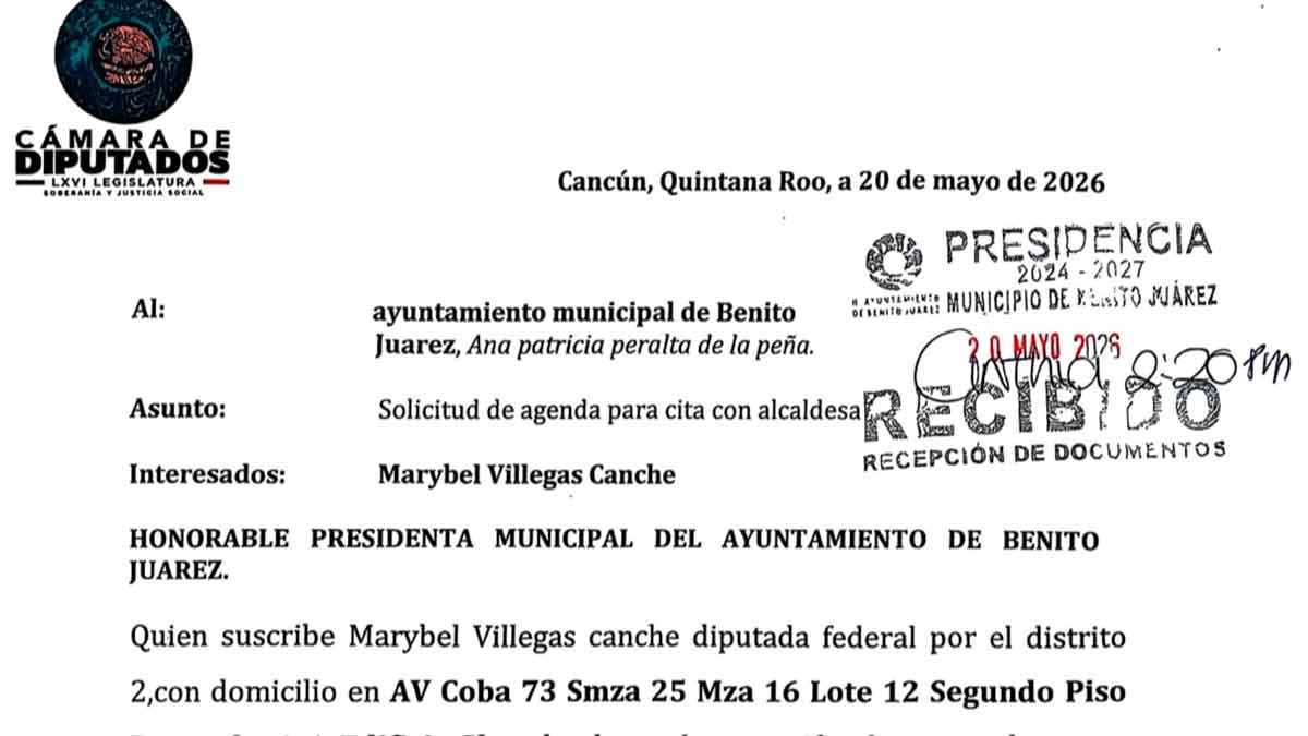 Marybel Villegas pide información y claridad sobre posible proyecto de fotomultas en Cancún