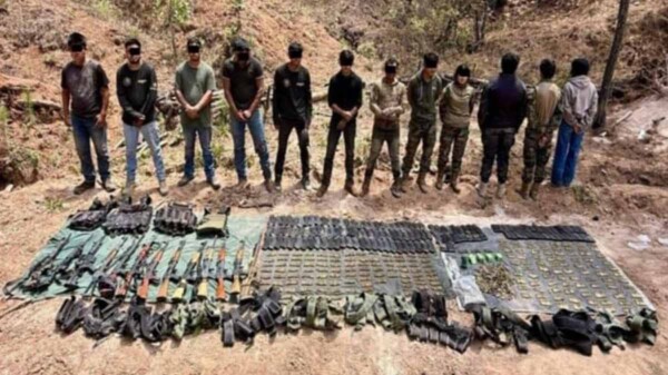 Desmantelan narco campamento en la sierra de Nayarit y detienen a 13