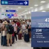 Continúa en descenso número de vuelos en Aeropuerto de Cancún