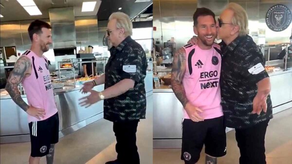 Quico y Messi protagonizan efusivo encuentro que se volvió viral