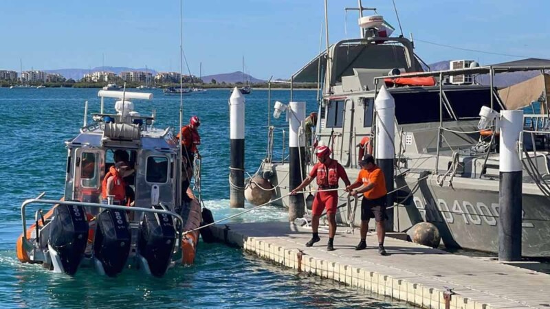 Logra Semar heroico rescate de náufragos víctimas de accidente en Baja California Sur