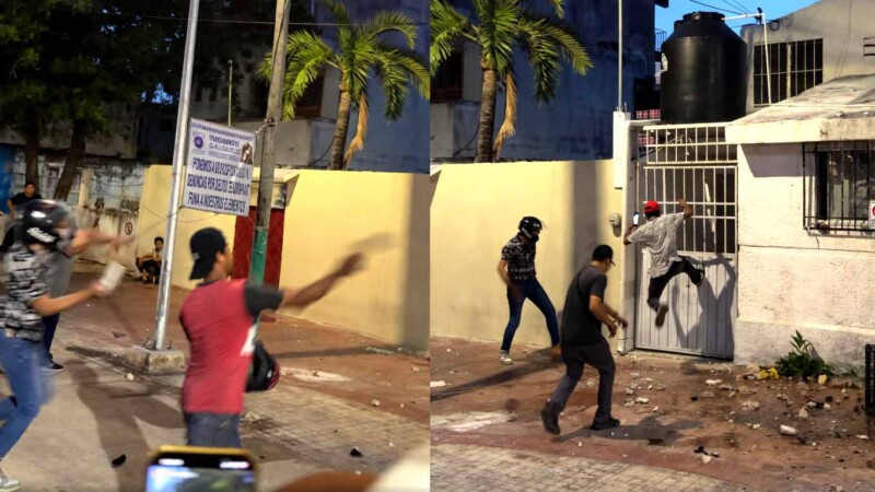 Turba vandaliza vivienda en Cancún en intento de linchamiento a ciudadano cubano