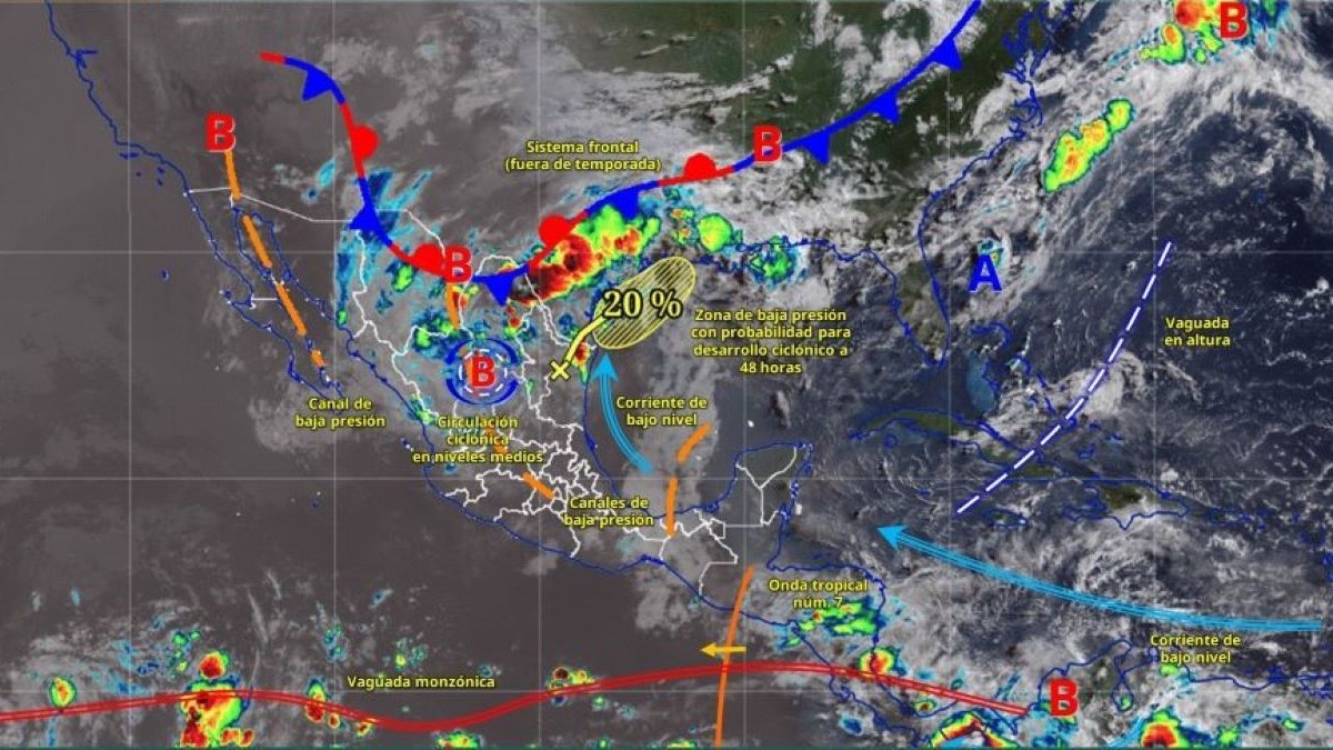Pronóstico del clima en Quintana Roo para hoy lunes 15 de junio 2026