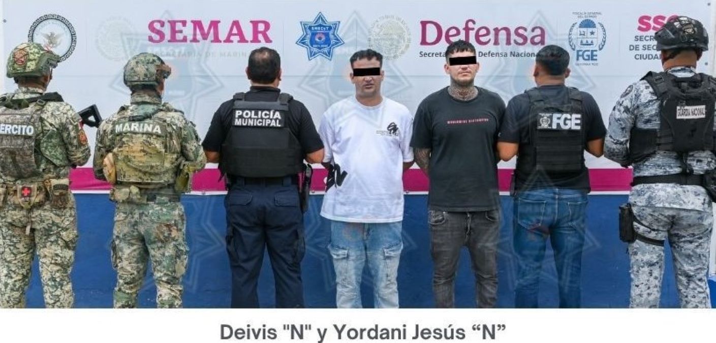 Detienen a dos cubanos tras altercado vial por la plaza de toros de Cancún