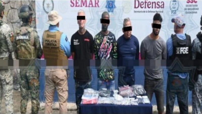 Detienen a cuatro cubanos por narcomenudeo en la Zona Hotelera de Cancún