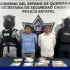 Capturan a dos presuntos integrantes de grupo delictivo en Costa Mujeres