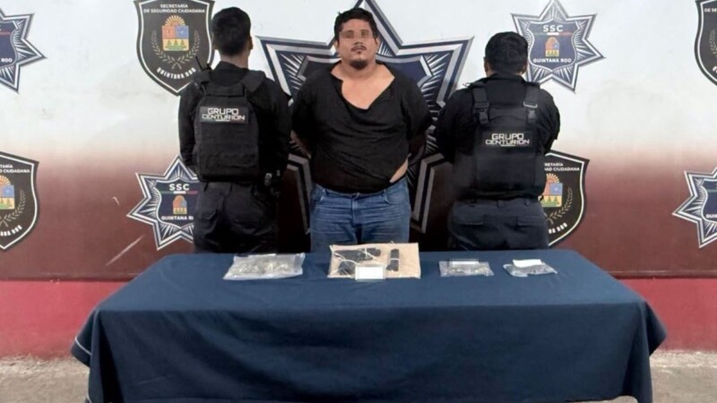 Capturan a hombre armado tras persecución en la delegación Alfredo V. Bonfil