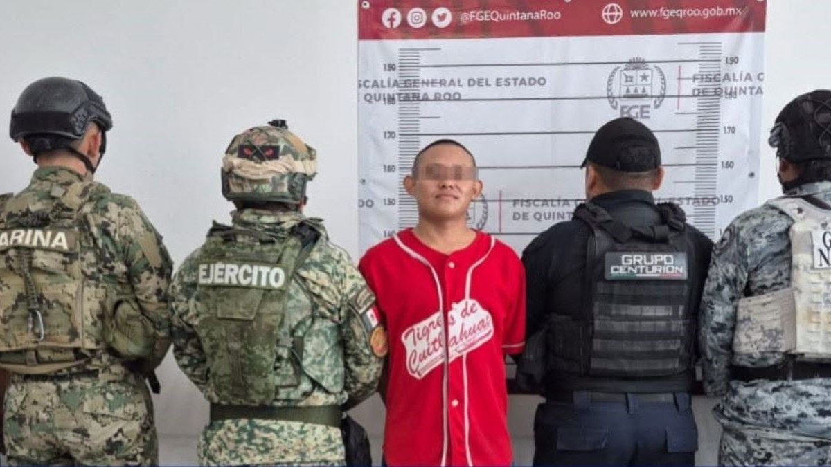 Capturan en Cancún a hombre con orden de aprehensión vigente por homicidio