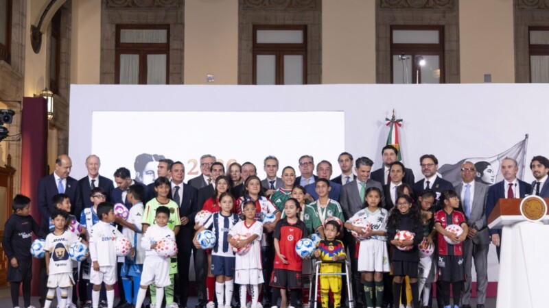Presentan “semilleros” para formar futbolistas niños y niñas