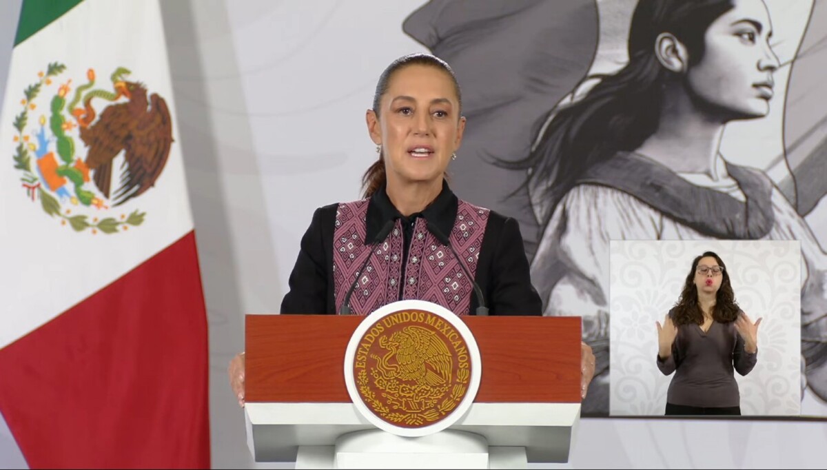 EU debe hacer su trabajo, detener armas a México: Sheinbaum