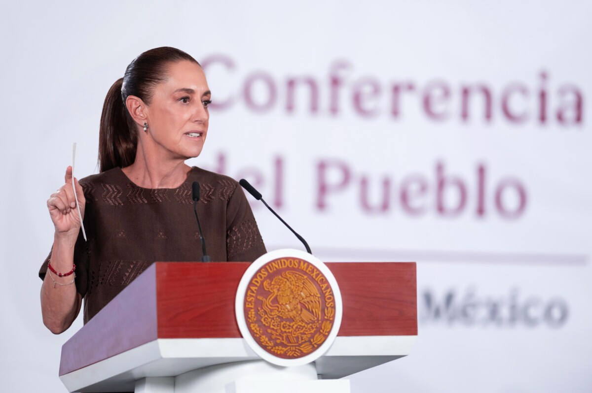 Cuestiona Sheinbaum acciones de EU contra políticos de México