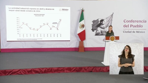 Actividad industrial crece 2.1% y hay récord en exportaciones