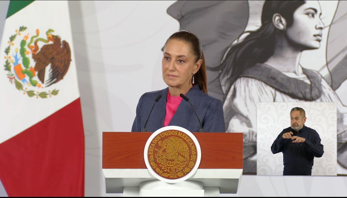 Acuerdo de paz entre EU e Irán beneficiaría a México: Sheinbaum