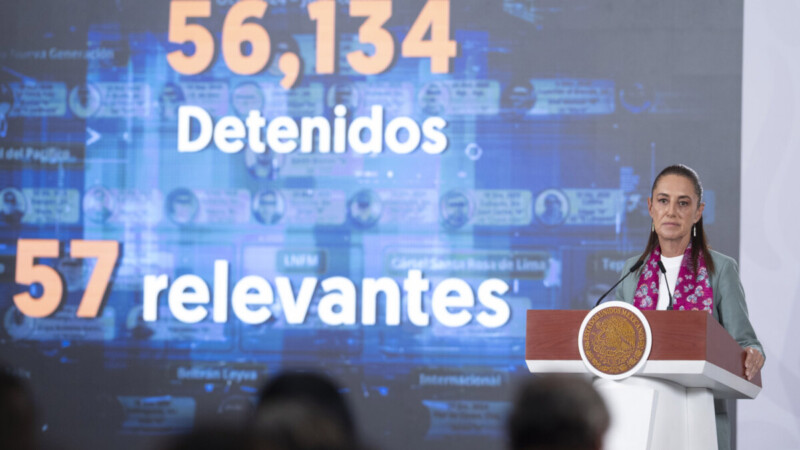 Suman más de 150 mil detenciones en gobiernos de AMLO y CSP