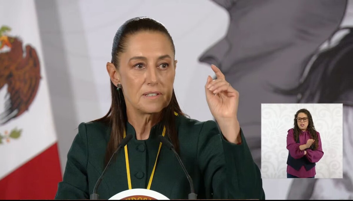 Sheinbaum: propuesta del PAN es regresar al pasado