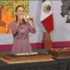 Celebra Sheinbaum 64 años de vida en la mañanera