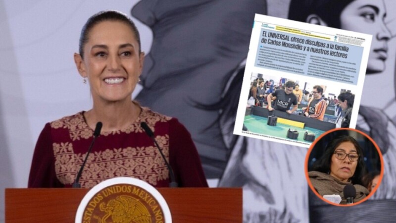 Sheinbaum: “Qué bueno que pide disculpas El Universal”, pero...