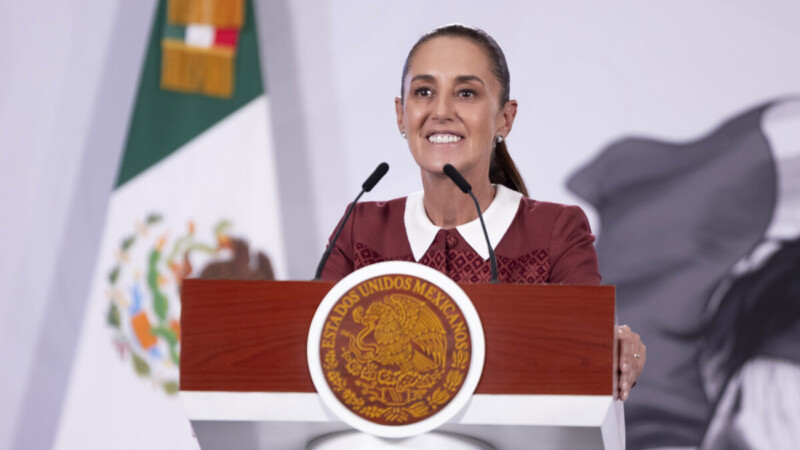 Fox y Calderón, voceros hipócritas de la derecha: Sheinbaum