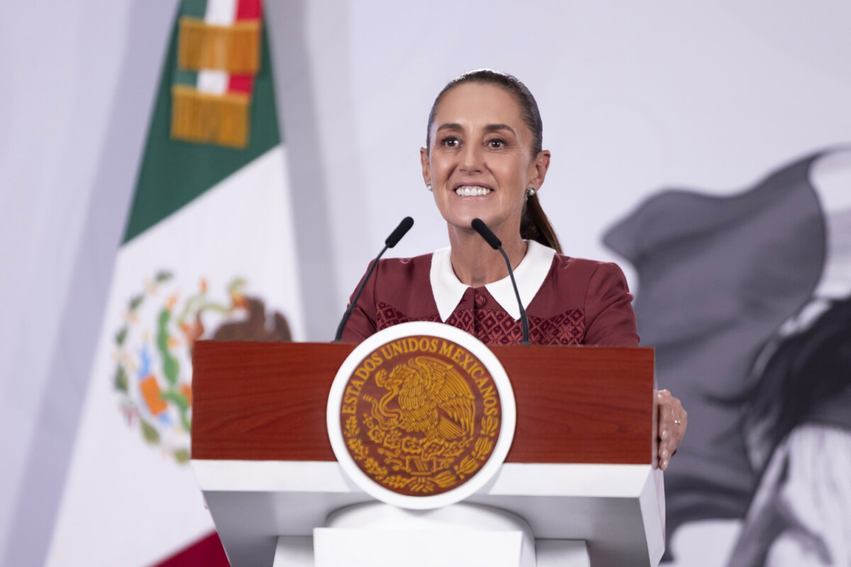 Fox y Calderón, voceros hipócritas de la derecha: Sheinbaum