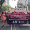 Conmemoran trabajadoras sexuales su día con marcha en la CDMX