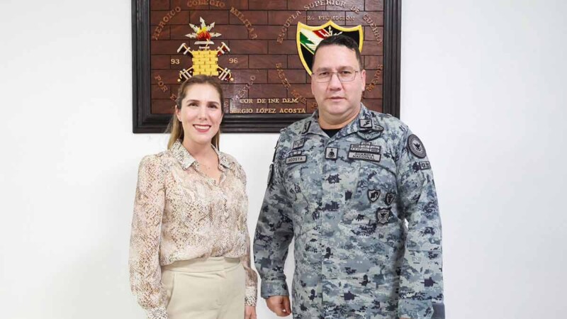 Atenea refrenda trabajo conjunto con la Guardia Nacional para fortalecer la seguridad en Isla Mujeres