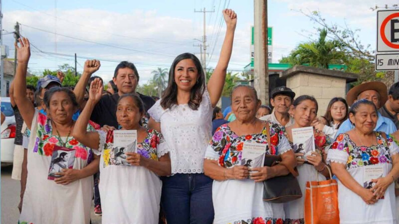 Marybel Villegas respalda la voz de los pueblos originarios y afirma que la Transformación avanza desde las comunidades