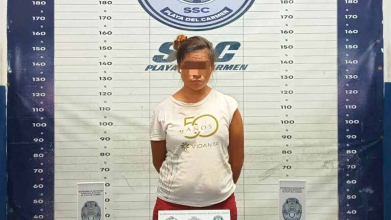 Detienen en Playa del Carmen a mujer por presunta venta de una menor