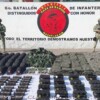 Ejercito mexicano incauta mega lote de pertrechos a facción de los "Chapitos" en Sinaloa