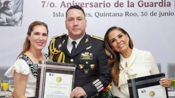 Atenea reconoce la labor de la Guardia Nacional en favor de la construcción de paz en su Séptimo Aniversario