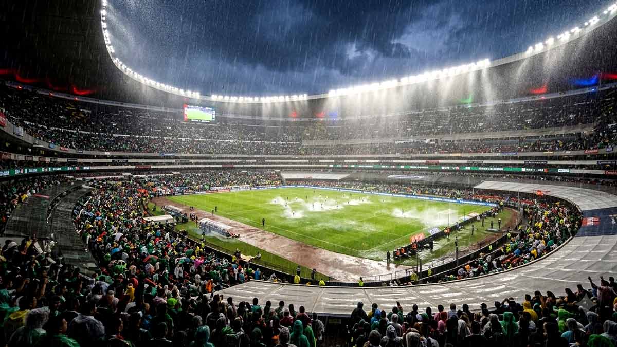 Retrasan el México-Ecuador por lluvias y actividad eléctrica en la CDMX