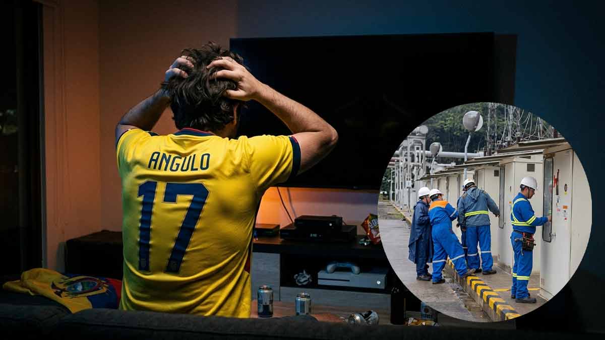 Mega apagón deja a nada a Ecuador de quedarse sin ver a su selección