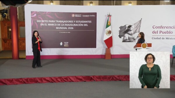 Decretan trabajo a distancia por inauguración del Mundial