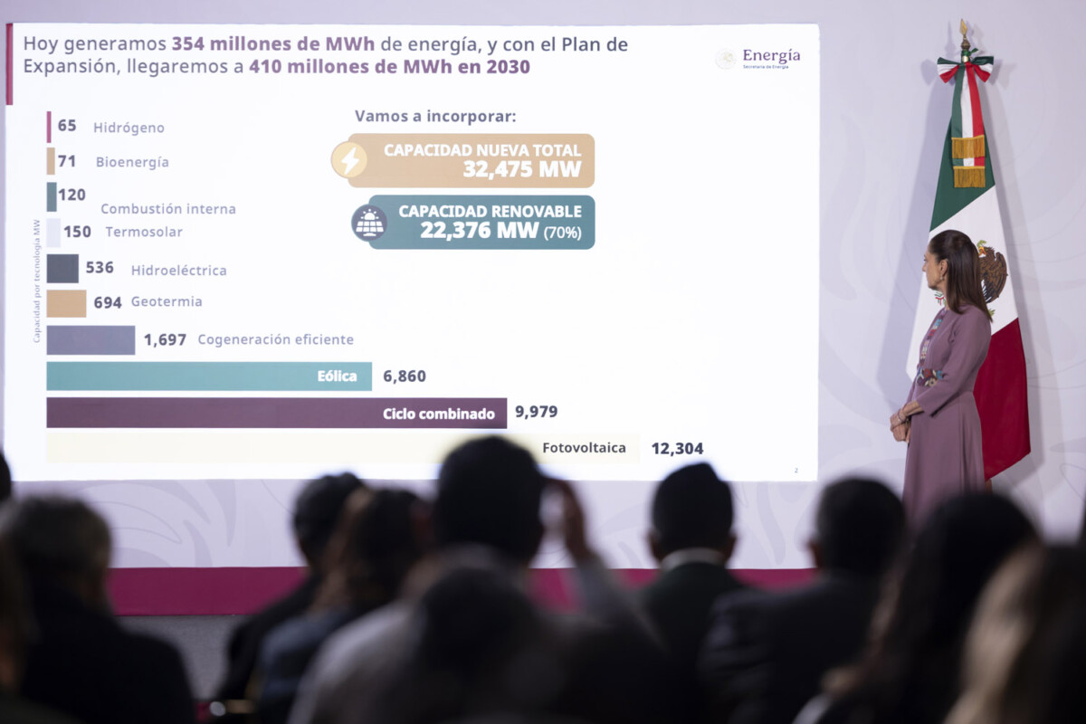 Anuncian plan de expansión eléctrica de 32 mil megawatts