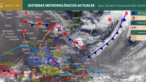 Pronóstico del clima en Quintana Roo para hoy lunes 1 de junio 2026