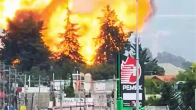 Estalla depósito de ‘huachicol’ de gas en Tepeaca, Puebla