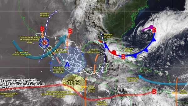 Pronóstico del clima en Quintana Roo para hoy jueves 4 de junio 2026