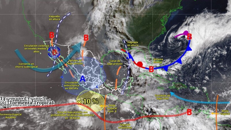Pronóstico del clima en Quintana Roo para hoy jueves 4 de junio 2026