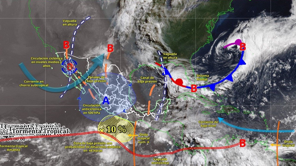 Pronóstico del clima en Quintana Roo para hoy jueves 4 de junio 2026