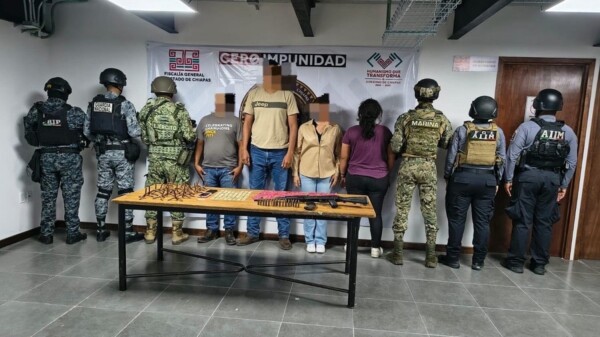 Detienen a presunto operador del Cártel de Sinaloa en Chiapas