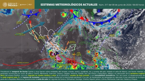 Pronóstico del clima en Quintana Roo para hoy lunes 8 de junio 2026