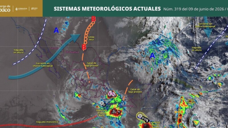 Pronóstico del clima en Quintana Roo para hoy martes 9 de junio 2026