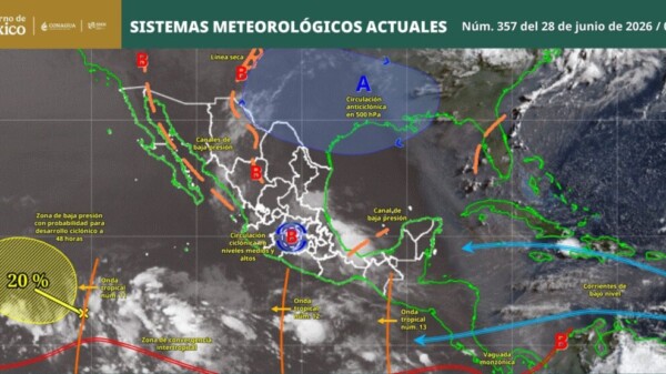 Pronóstico del clima en Quintana Roo para hoy domingo 28 de junio 2026