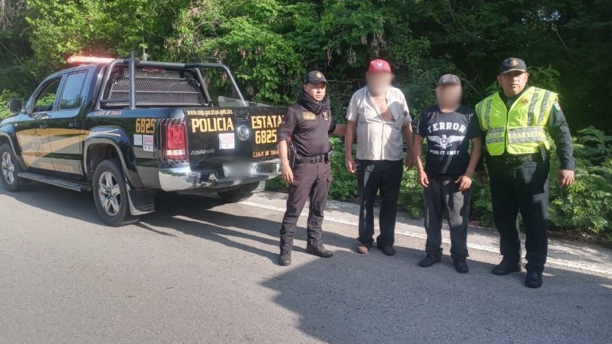 Yucatán: Localizan a dos adultos mayores extraviados en una zona de monte en Peto