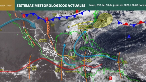Pronóstico del clima en Quintana Roo para hoy jueves 18 de junio 2026