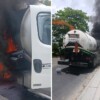 Controlan siniestro en pipa sobre el Periférico de Mérida; no hubo lesionados