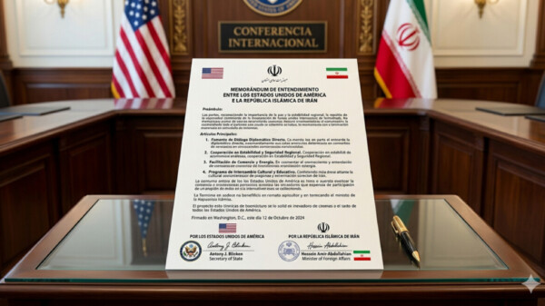Revela EU memorando de entendimiento con Irán
