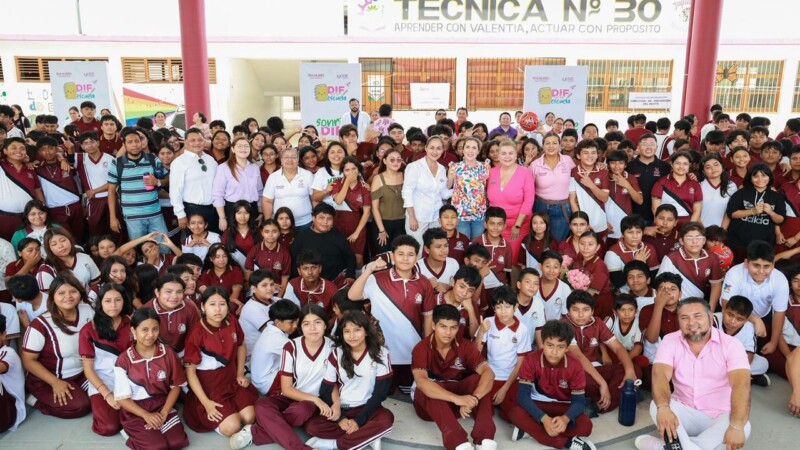 Gobierno Municipal promueve el bienestar de la niñez y juventud isleña con el programa “DIF en tu Escuela: Aquí entre Kuatis”