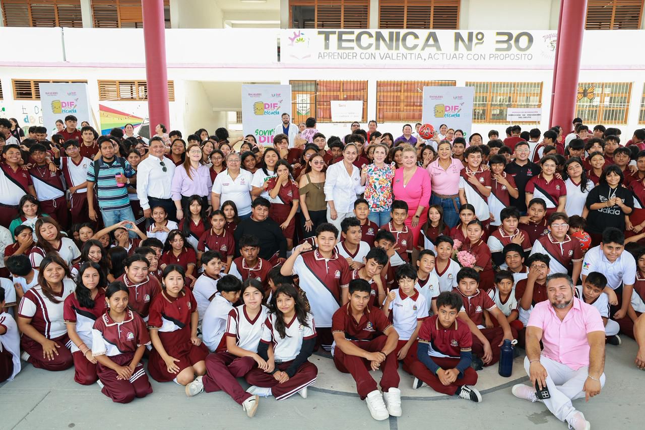 Gobierno Municipal promueve el bienestar de la niñez y juventud isleña con el programa “DIF en tu Escuela: Aquí entre Kuatis”